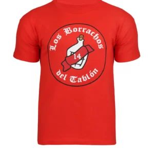REMERA BORRACHO 14 ROJA