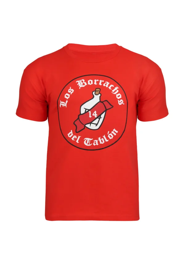 REMERA BORRACHO 14 ROJA